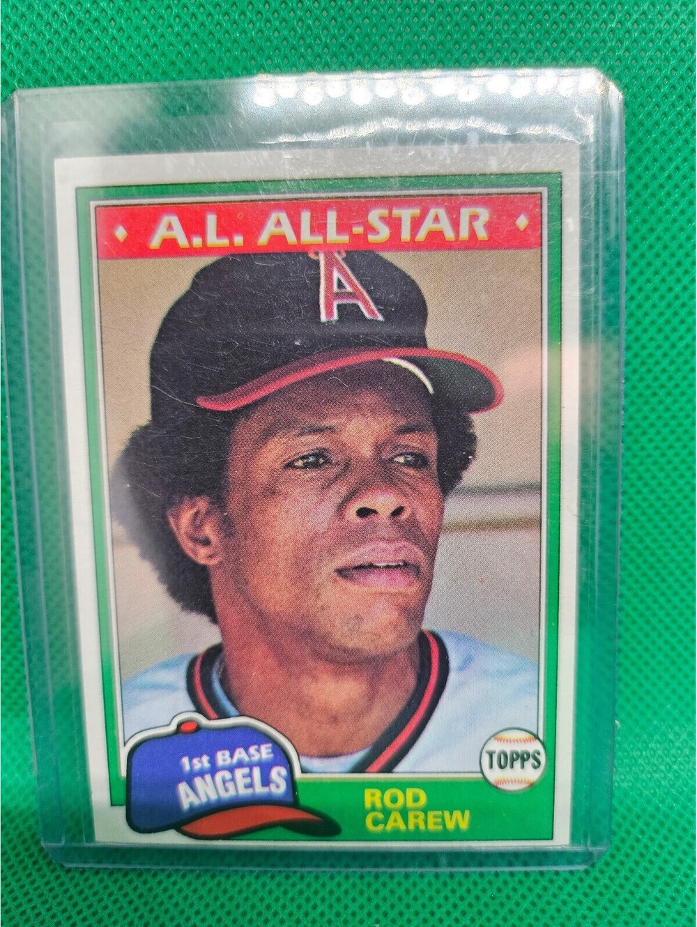 1981 Topps ROD CAREW # 100 - A.L. ALL-STAR -▶HOF !!!◀- Angels